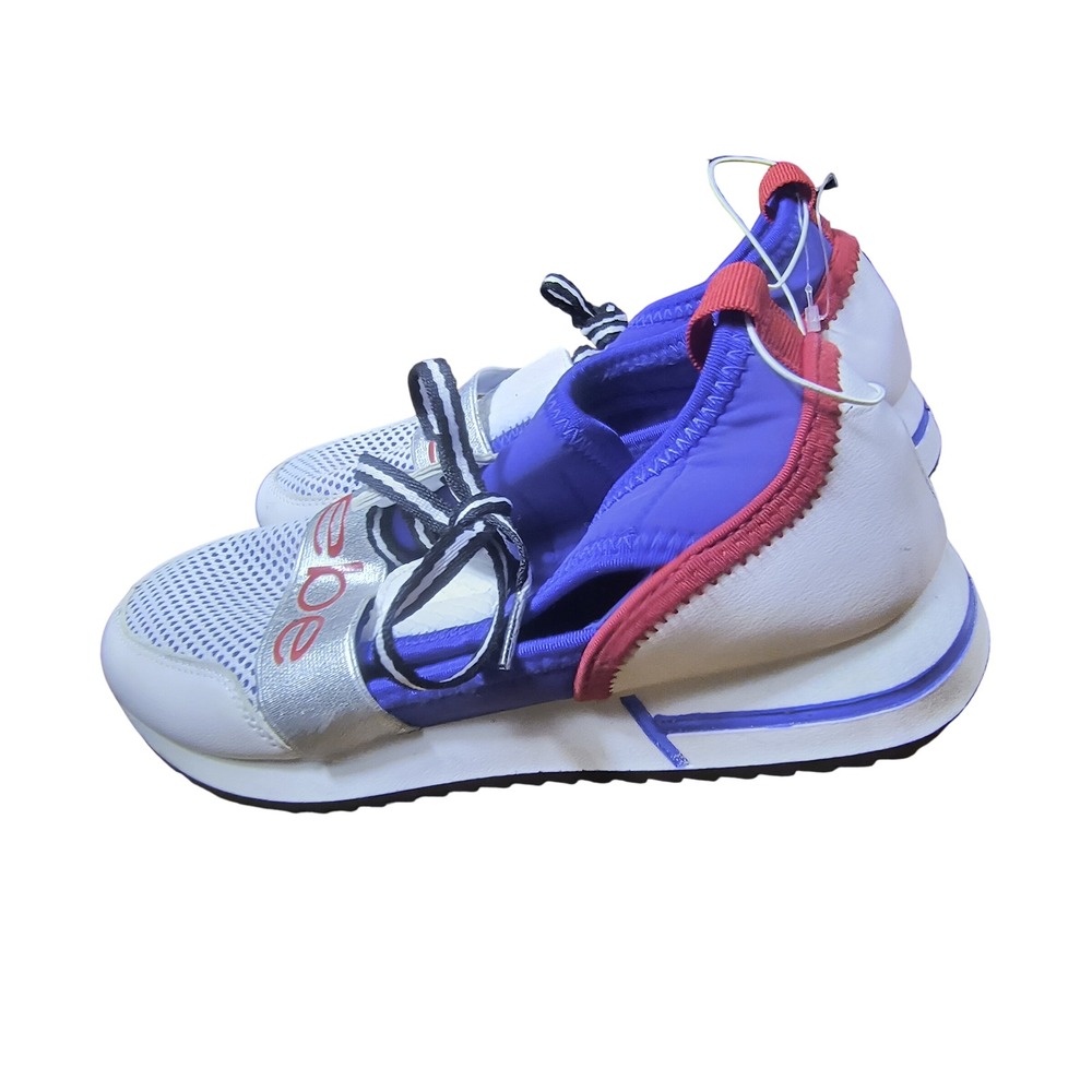 NWOT Bebe Women's Purple Blue Red Slip-On Comfort Sneakers Athletic Shoes Size 7